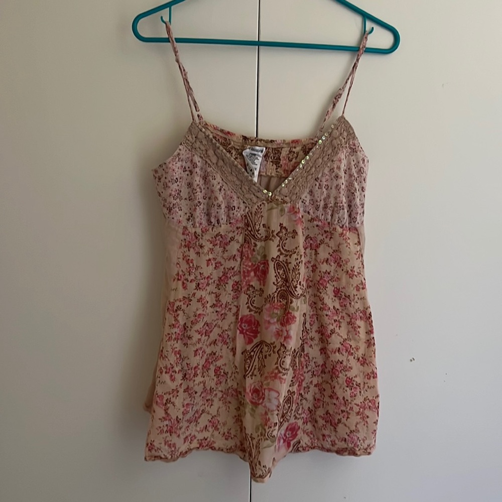 Gorgeous Spaghetti Strap Shirt
